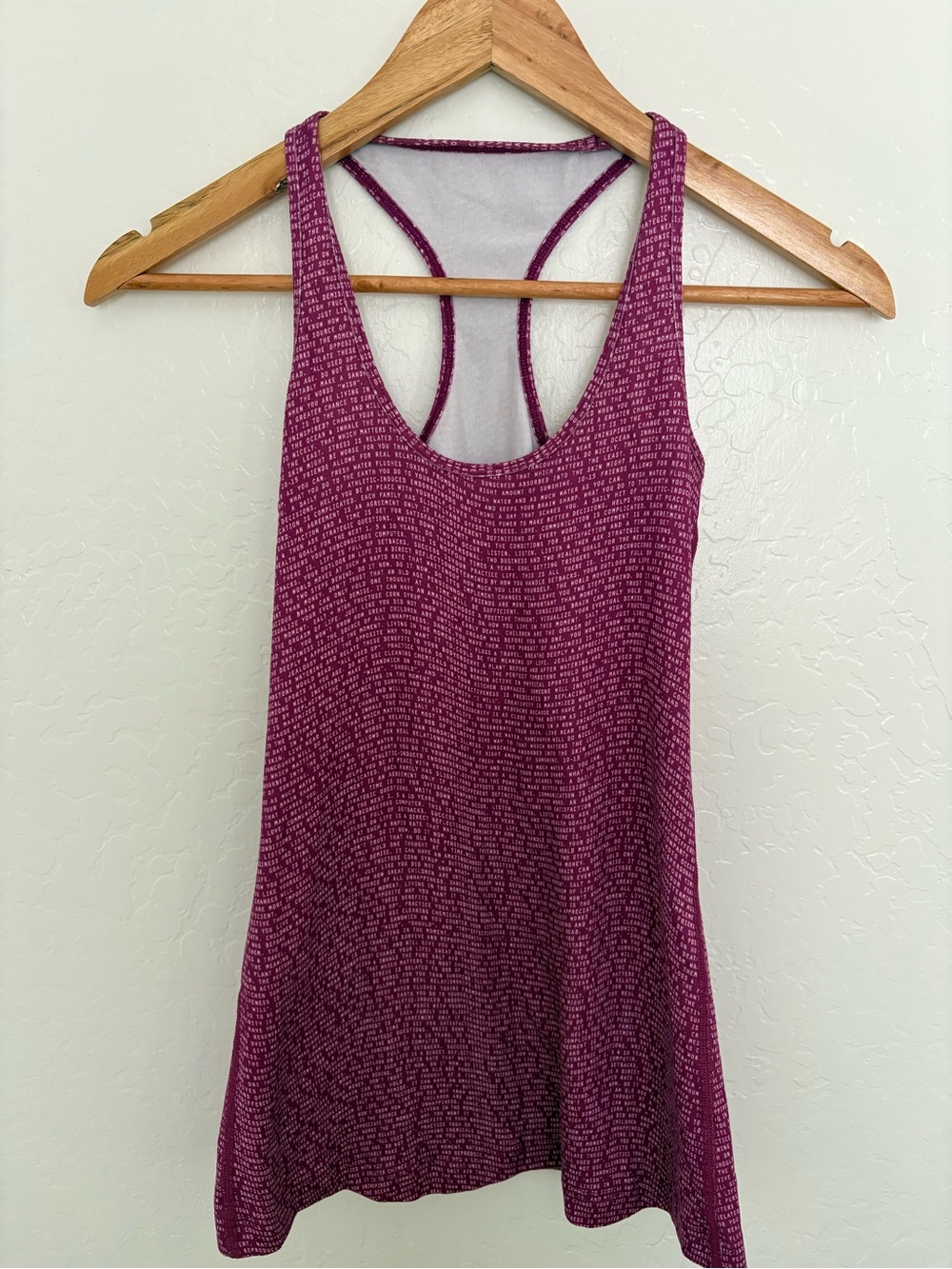 Women’s Plum Textured Racerback Tank Top